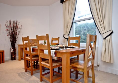 The dining area @ The Bosuns Chair, Torquay