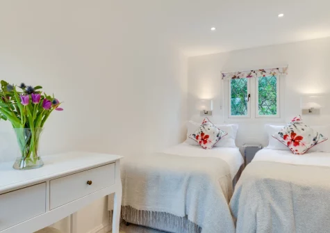 Bedroom #2 at 1 Cobbs Well, Fowey
