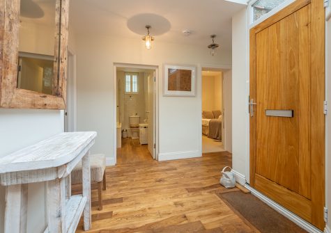 The entrance & hallway at 1 Cranfield, Polzeath