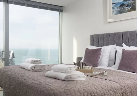 Bedroom #1 at 1 Island Reach, Newquay