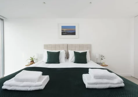 Bedroom #2 at 1 Island Reach, Newquay