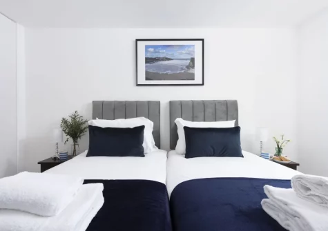 Bedroom #3 at 1 Island Reach, Newquay