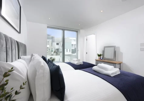 Bedroom #3 at 1 Island Reach, Newquay
