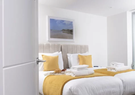 Bedroom #4 at 1 Island Reach, Newquay