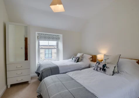 Bedroom #2 at 1 Peverell Cottages, Porthleven