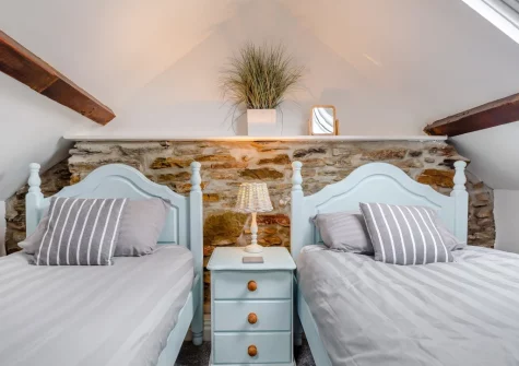 Bedroom #2 at 1 Riverview, Looe