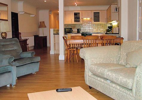 The living area @ 1 Roundham Heights, Paignton