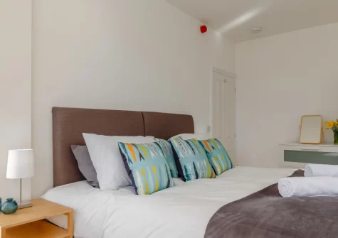 Bedroom #1 at 1 Seabirds House, St Ives