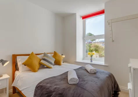 Bedroom #2 at 1 Seabirds House, St Ives