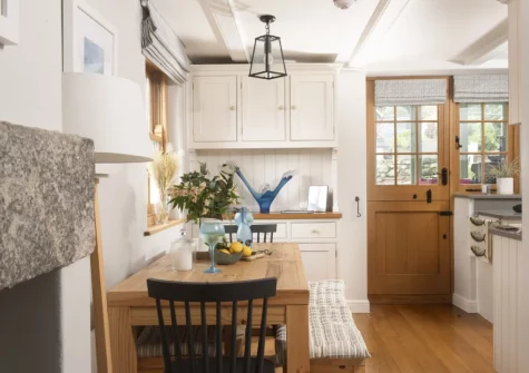 The kitchen & dining area at 1 The Cottages, Ludgvan