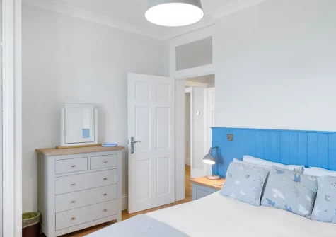 Bedroom #1 at 1 The Old Signal House, Penlee Point, Penlee