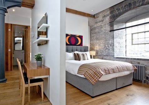Bedroom #1 at 10 Clarence, Royal William Yard, Plymouth