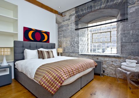 Bedroom #1 at 10 Clarence, Royal William Yard, Plymouth
