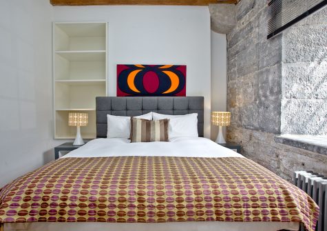 Bedroom #1 at 10 Clarence, Royal William Yard, Plymouth