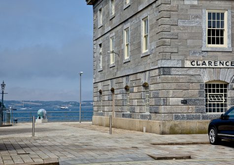 Outside 10 Clarence, Royal William Yard, Plymouth