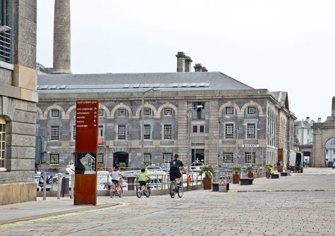 Outside 10 Clarence, Royal William Yard, Plymouth