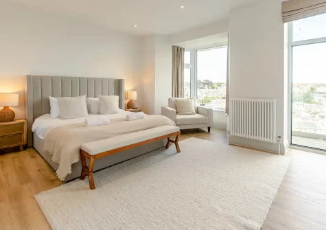 Bedroom #1 at 10 Park Avenue, St Ives