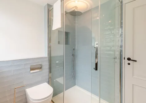 Bedroom #4 en-suite shower room at 10 Park Avenue, St Ives