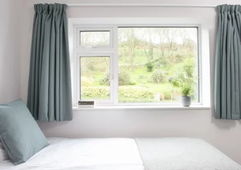 Bedroom #1 at 10 The Valley, Porthcurno