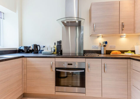 The kitchen at 11 Seaford Sands, Paignton