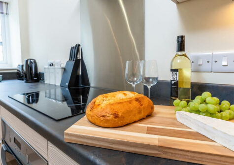 The kitchen at 11 Seaford Sands, Paignton