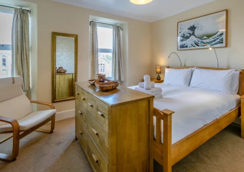 Bedroom #1 at 11 Trenwith Terrace, St Ives