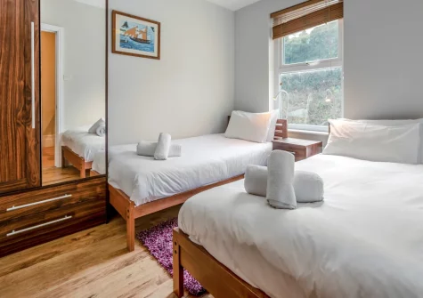 Bedroom #2 at 11 Trenwith Terrace, St Ives