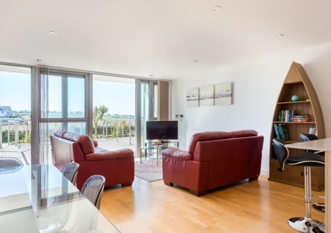 The living, dining area & kitchen at 11 Zinc, Newquay