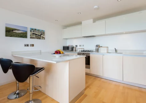 The kitchen at 11 Zinc, Newquay
