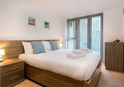Bedroom #1 at 11 Zinc, Newquay