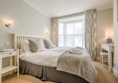 Bedroom #1 at 12 New Street, Padstow