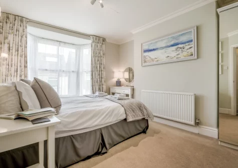 Bedroom #1 at 12 New Street, Padstow