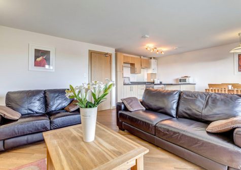 The open plan living area @ 13 Red Rock, Dawlish