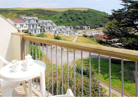 The balcony @ 14 Mount Brioni, Seaton offers superb sea views