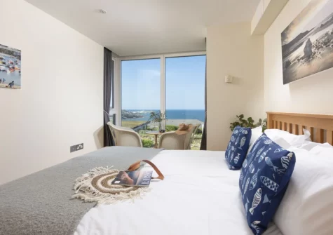 Bedroom #1 at 15 The Sands, Carbis Bay