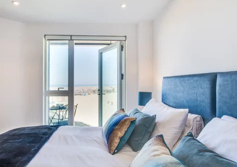 Bedroom #1 at 16 The Dunes, Perranporth