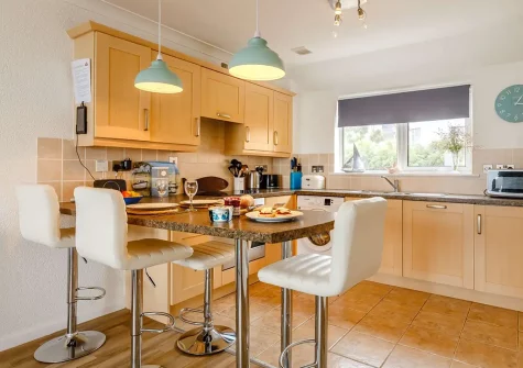 The kitchen & dining area at 17 Waters Edge, Newquay