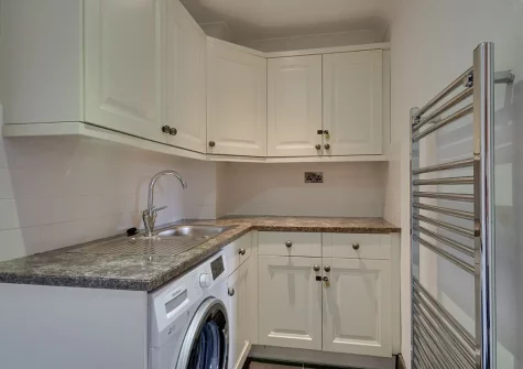 The utility room at 18 Raleigh Close, Padstow