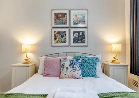 Bedroom #1 at 18 St Nicholas Court, St Ives