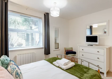 Bedroom #1 at 18 St Nicholas Court, St Ives
