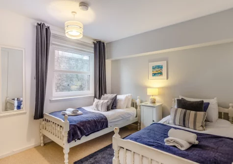 Bedroom #2 at 18 St Nicholas Court, St Ives