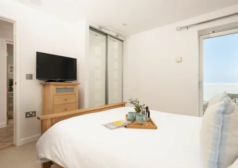 Bedroom #1 at 18 The Sands, Carbis Bay
