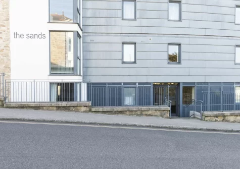 18 The Sands is a beautifully presented first-floor apartment offers contemporary coastal living with spectacular views across St Ives Bay