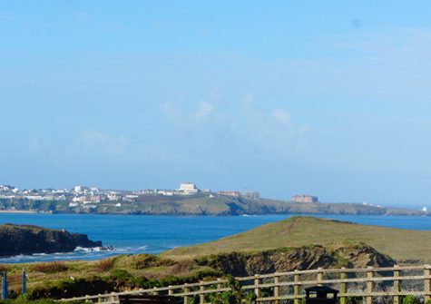 The view from the living area @ 18 Zenith, Newquay