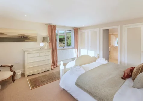 Bedroom #2 at 2 Bittadon Cottages, Bittadon