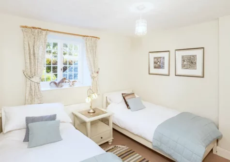 Bedroom #4 at 2 Bittadon Cottages, Bittadon