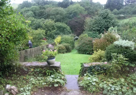 The garden at 2 Bittadon Cottages, Bittadon
