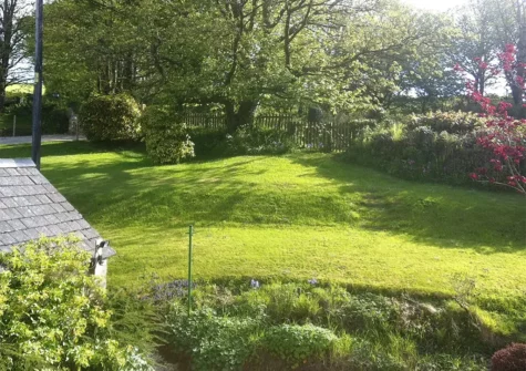 The garden at 2 Bittadon Cottages, Bittadon