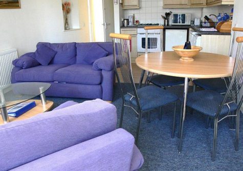 The living area @ 2 Fishermans Loft
