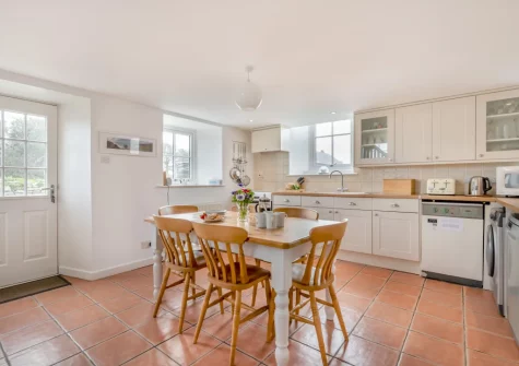 The kitchen & dining area at 2 The Chapel, Rinsey